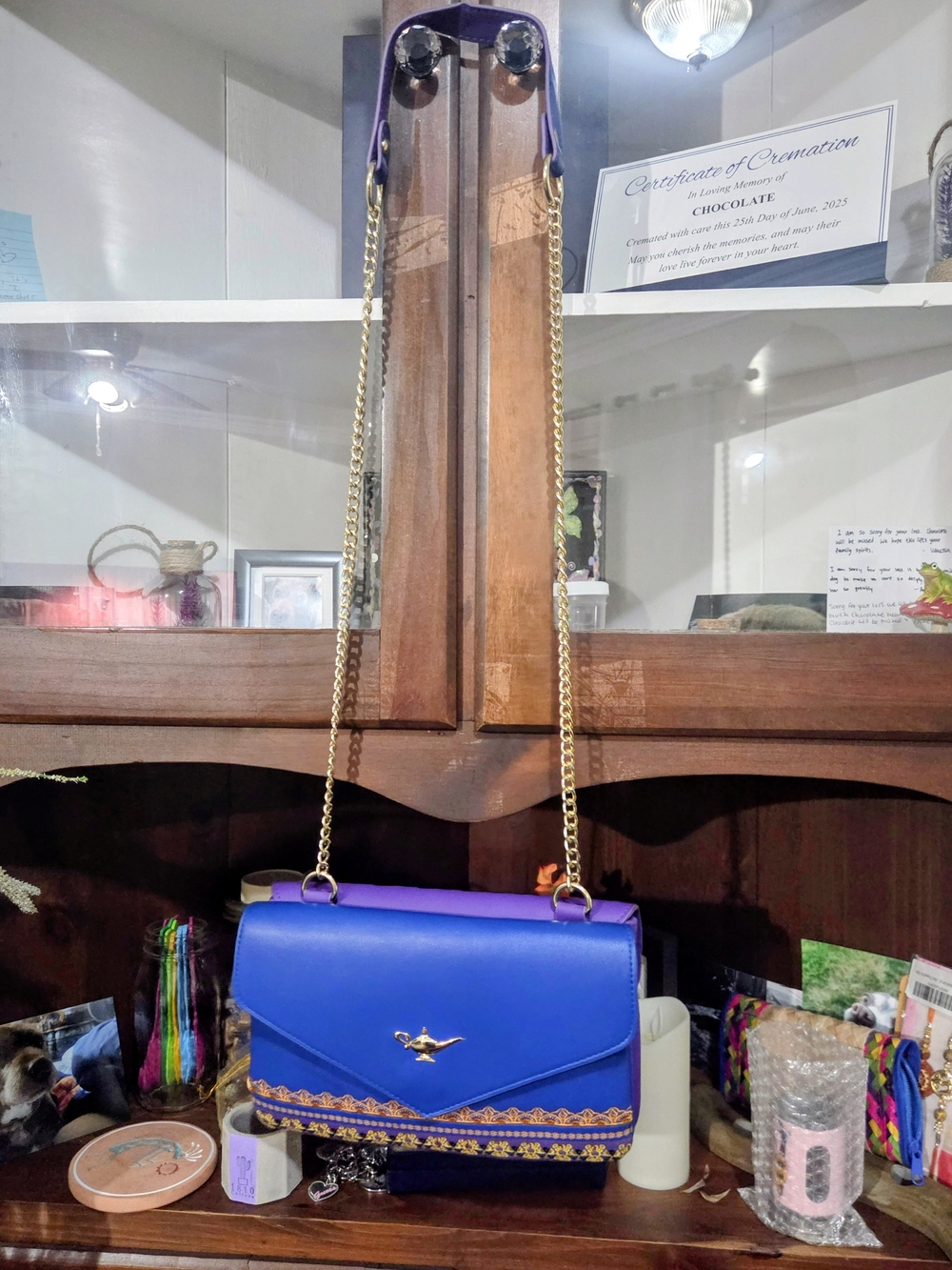 Loungefly Disney Aladdin Double-Sided Crossbody Bag - BoxLunch Exclusive - Picture 4 of 13